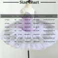 thumbnail image 3 of Pejock Girls Tutu Skirt - Princess Party Dress with Golden Sequins, Soft Breathable Mesh & Tulle, Pleated Ballet Skirt for Toddler to Teen, Age 1-14 Years for Birthday Christmas Dance Play, 3 of 3