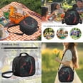 thumbnail image 3 of HUIACONG 4PCS 17 Inch Red Rose Black Cat Backpack Set for Girls, Lovely Cat School Bag with Lunch Box & Pencil Case, Adorable Bookbag for Kids Age 6-12 Elementary Middle School, 3 of 7