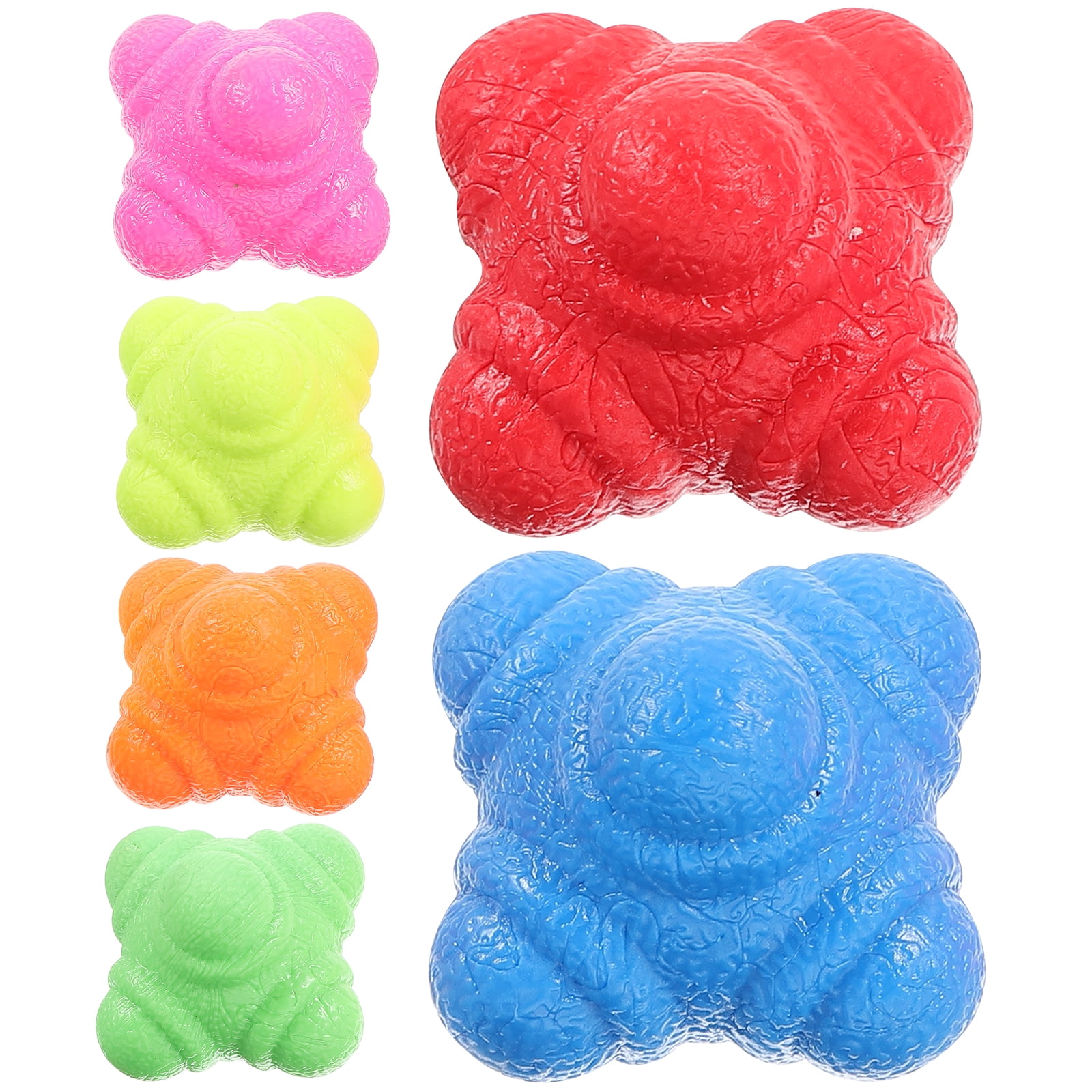 Masteelf 12 pcs  Hexagonal Fitness Balls Training Balls Agility Balls Exercise Balls Training Balls for Sports