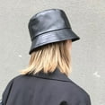 thumbnail image 2 of Bucket Hat Skin-friendly Decorative Cotton Breathable Fisherman Cap for Daily Life, 2 of 5