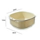thumbnail image 4 of Escurridor Lavabo Colador Cuenco Con Asas Para Verduras Arroz Beige, 4 of 4