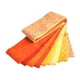 thumbnail image 1 of 10x Tiras de tela de de gelatina Tela Scrapbooking Acolchado naranja Zulema Tiras de tela, 1 of 8