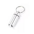 thumbnail image 1 of Mini botella de medicina de aleación de aluminio para exteriores, llavero colgante, botella de aluminio portátil multicolor, caja de Medicina de Metal impermeable, 1 of 4