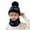 Black, variant on REDARER Kids Winter Scarf & Lined Hat Set, Knitted Neck Warmer with Car Pattern for Boys Girls,2-6 Years