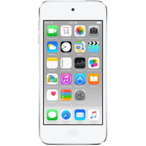 Apple iPod touch 6G 16GB MP3/Video Player with LCD Display, Voice Recorder  & Touchscreen, Silver
