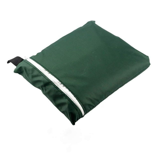 Thicken - Funda plegable para silla de exterior de gravedad cero, impermeable y resistente a los ray Abanopi Verde oscuro