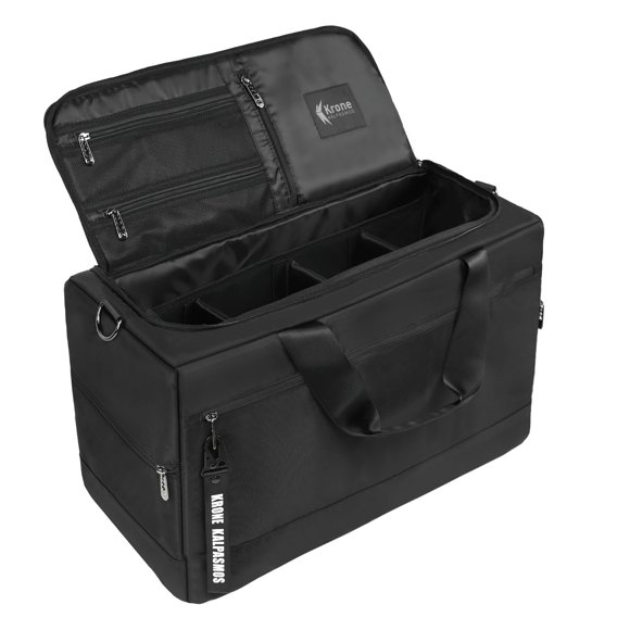 Bolsa de viaje Krone Kalpasmos para zapatillas de nailon negra