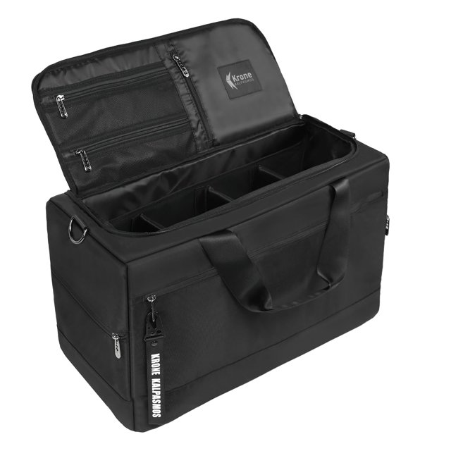 Bolsa de viaje Krone Kalpasmos para zapatillas de nailon negra