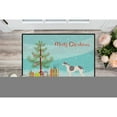 thumbnail image 3 of Carolines Treasures CK3543JMAT Greyhound Christmas Tree Door Mat Indoor Rug or Outdoor Welcome Mat 24x36 Doormat 36"L x, 3 of 4