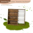 thumbnail image 4 of Hironpal Versatile Sling Storage Bookshelf for Kids Room - 4 Tier Children's Bookcase with Toy Organiser for Study Living Room, 4 of 9