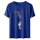 thumbnail image 4 of Camiseta holgada de manga corta con estampado de mueca retro para hombre y mujer Pompotops hfajkhk139455, 4 of 6