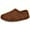 Classic Brown, variant on HomeTop Women's Cozy Memory Foam Loafer Slippers Indoor Outdoor