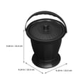 thumbnail image 4 of Shisuyan Pot de Chambre à Cracher Portable pour Adultes Toilette de Voyage Réutilisable pour Extérieur, 4 of 9