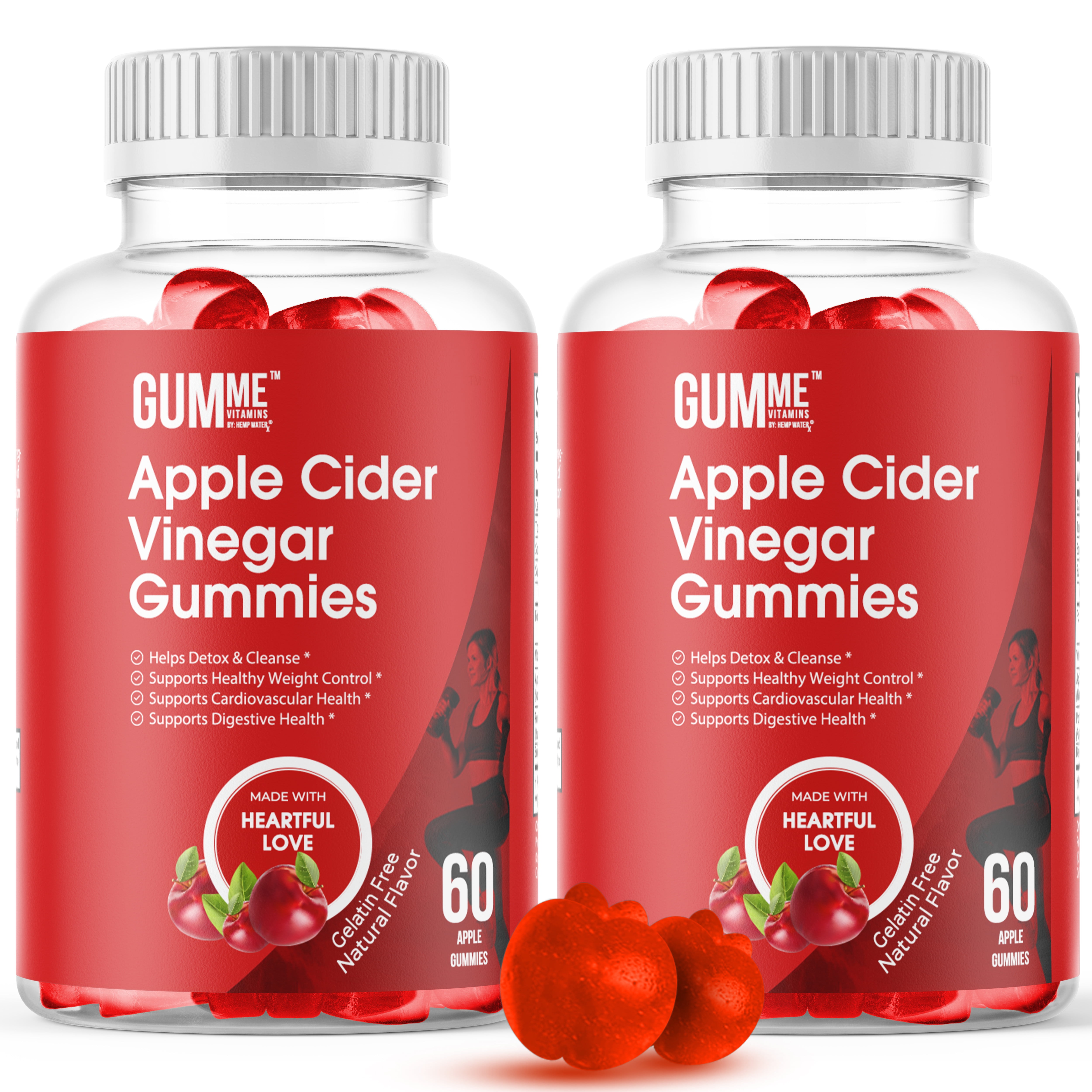 GumMe Apple Cider Vinegar Gummies - for Weight Loss - Lose Weight - ACV ...