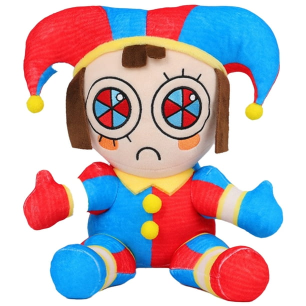 El asombroso juguete de peluche de payaso de peluche de circo Digital suave para regalo de fiesta de cumpleaños
