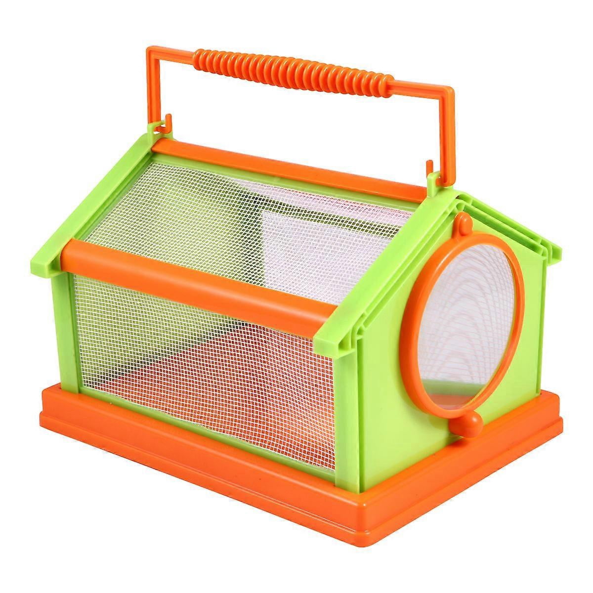 Green Insect Observation Cage Magnifying Viewer Box for Critter ...