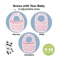 thumbnail image 4 of Baberos orgánicos KeaBabies, paquete de 8 para niños y niñas de 0 a 24 años, 4 of 9