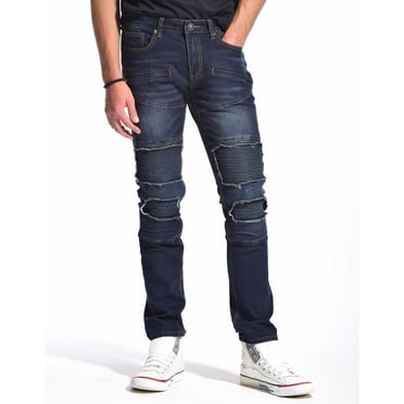 MEN'S MAMMOTH FIVE POCKETS MOTO SLIM FIT JEANS