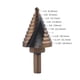 thumbnail image 2 of Broca Irfora Brocas escalonadas HSS Brocas de perforación con ranuras en espiral de dos ranuras de cambio rápido para paneles de cobre / hierro / acero / PVC / madera Irfora Broca, 2 of 2