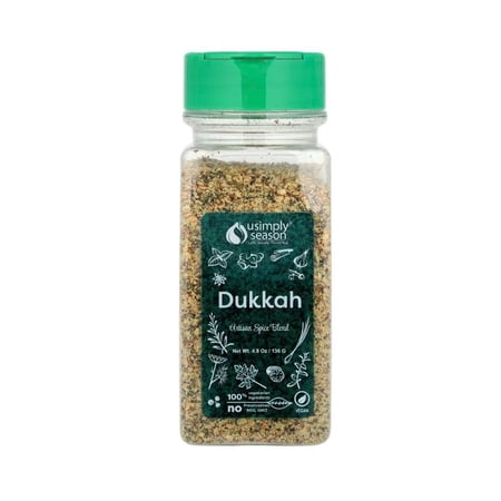 USimplySeason Egyptian Dukkah Spice Blend with Hazelnuts and Coriander, 4.8 oz