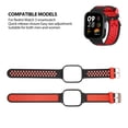 thumbnail image 3 of Silicone Watch Band, Smart Watch Band, 2 In 1 Replacement Strap For Redmi Watch 3 Smart Watch Quick Release Soft Silicone Sweatproof, 3 of 8