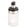 thumbnail image 1 of Tarro de condimento de vidrio transparente, sal, pimienta, condimento, botella con cuchara para uso en la cocina, 1 of 14