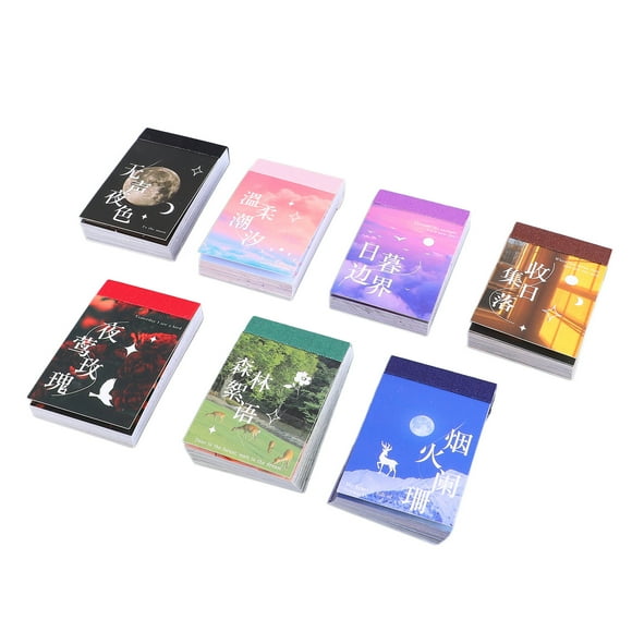 Etiqueta Engomada Del álbum De Recortes, 7 Juegos De 350 Hojas De Papel Revestido Borde Transparente Libro De Pegatinas Vintage Impermeable Para Proyectos Escolares Para Bricolaje