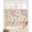 Off-White, variant on Watercolor Floral Sheer Curtains 54 Inch Length 2 Panels Set for Living Room/Bedroom, Retro Botanical Flowers Leaves Spring Beige Kitchen Curtains Grommet Curtains Window Treatments 42"x54"x2