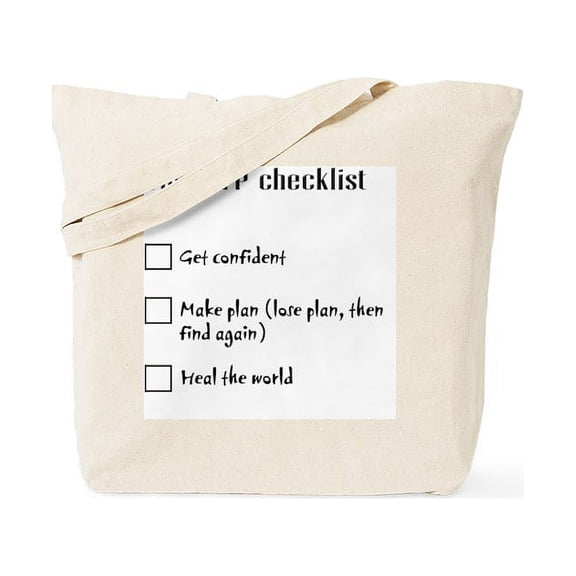 CafePress - Infpchecklist Tote Bag - Unisex Canvas Tote Bag, Beige, 1-Piece
