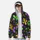 thumbnail image 2 of Fotbe Mardi Gras Carnival4 Chaqueta con Protección Solar UPF 50+ para Hombre y Mujer, Camisa con Capucha y Bolsillos-Medium, 2 of 7