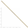 thumbnail image 2 of 10K Yellow Gold 2.00mm Diamond Cut Quadruple Rope Chain, 2 of 2