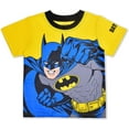 thumbnail image 3 of Batman Boys 3 Piece Zip Up Hoodie Tee and Jogger Set, Toddler, 3 of 7