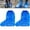 10Pcs Blue, variant on Scheam Disposable Waterproof Boot Covers,10 Pair Plastic Boot Covers for Rain,Non-Slip Shoe Protectors,Elastic Band Boot Covers,for Men and Women Outdoor Overshoes (Blue)
