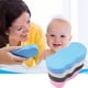 thumbnail image 3 of Esponja de baño, esponja de masaje, esponja de ducha, 4 esponjas ultra suaves para baño y ducha, esponja exfoliante para el cuidado corporal, 3 of 5