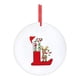 thumbnail image 1 of Adornos Navideños con 26 Letras de Cervatillo, Adornos Navideños Rojos, Adornos Colgantes con Letras Del Alfabeto, Adornos Navideños para El Hogar., 1 of 4