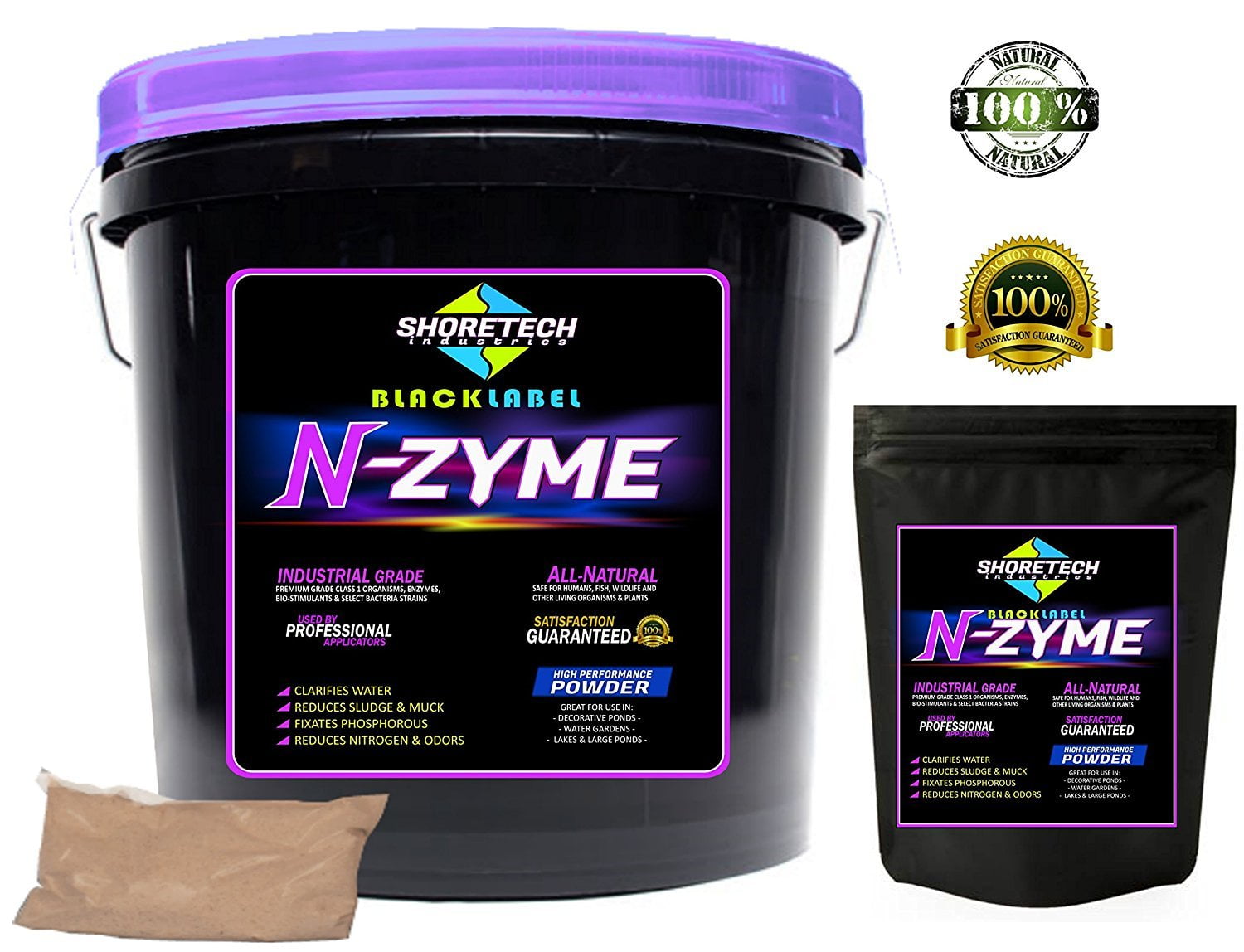 ShoreTech Industries Black Label NZyme Lake & Pond Bacteria