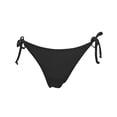 thumbnail image 7 of MNCEKFOD Swim Bottoms for Women Vintage Low Waisted Brazilian Swimwear Brazilian Beachwear Side Tie Swim Buttom Black XXL, 7 of 7