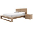 thumbnail image 5 of Birkin 4 Piece Queen Size Bedroom Set with Headboard, Slatted Bedframe, 2 Nightstands, 5 of 5