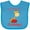 Turquoise, variant on Inktastic Wild About My Grandpa Boys or Girls Baby Bib