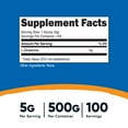 thumbnail image 5 of Nutricost L-Glutamine Powder (500 G) 100 Servings - Intra-Workout Supplement, 5 of 5