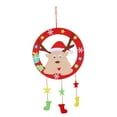 thumbnail image 5 of Suncoda Christmas Wreath, Christmas Non-Woven Garland Ornaments Children's Educational Diy, Christmas Ornament, 5 of 9