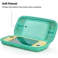 thumbnail image 5 of Étui de Transport Compatible avec Nintendo Switch Lite, Étui de Protection Rigide Portable, Sac de Rangement Accessoires Animal Crossing Leaf, Acnh, 5 of 5