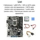 thumbnail image 5 of Matsuzay Tableros principales de PC B75 Práctico Fácil de usar Suministro de PC B75 Conveniente ranura LGA 1155 Reparable Diseño de fuente de Juegos de teclado y mouse para computadora, 5 of 6