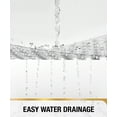 thumbnail image 7 of HITSLAM Bath Tub Shower Mat,40"x16" Washable Bathtub Mats,Suction Cups and Drain Holes to Keep Tubs Clean,Clear, 7 of 7