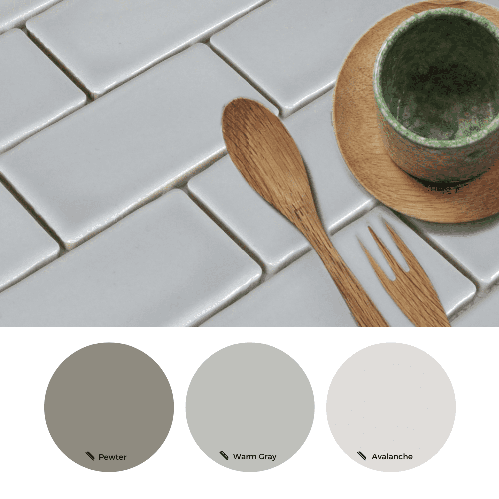 The Tile Life Metro Moon Glossy Porcelain Subway Mosaic Wall Tile, 12 x 12 in, 10-Piece