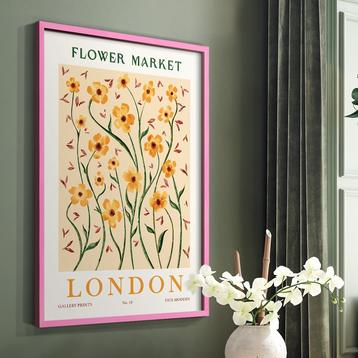 Matisse IV Framed Print - Solid Wood