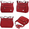 thumbnail image 3 of Forloe Women Shoulder Handbag Roomy Multiple Pockets Bag Ladies Crossbody Purse Fashion Tote Top Handle Satchel, 3 of 7