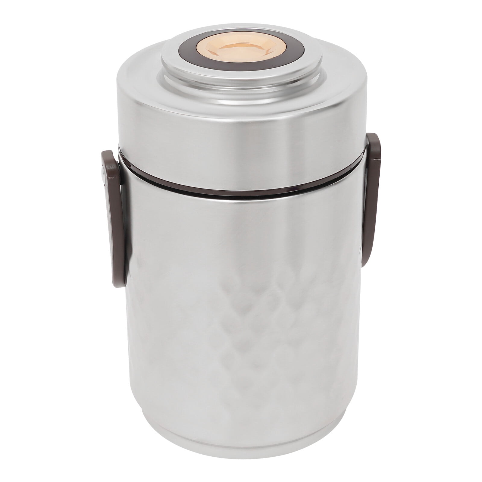 Miumaeov Stainless Steel Vacuum Thermal Lunch Box 3-Tier Portable Insulated Food Container 67.64oz