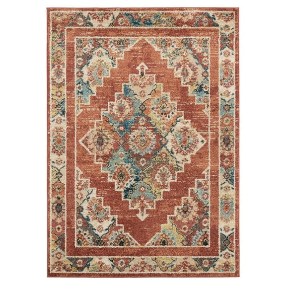 United Weavers Marrakesh Dame Brick Oversize Rug 7'10 x 10'6