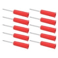 thumbnail image 1 of Back Probe Pins Multimeter Probe 10pcs Banana Jack Wire  Probe PVC Appearance 2mm/0.08in To 4mm/0.16in Conversion Insulation Pins For Multimeter, 1 of 8